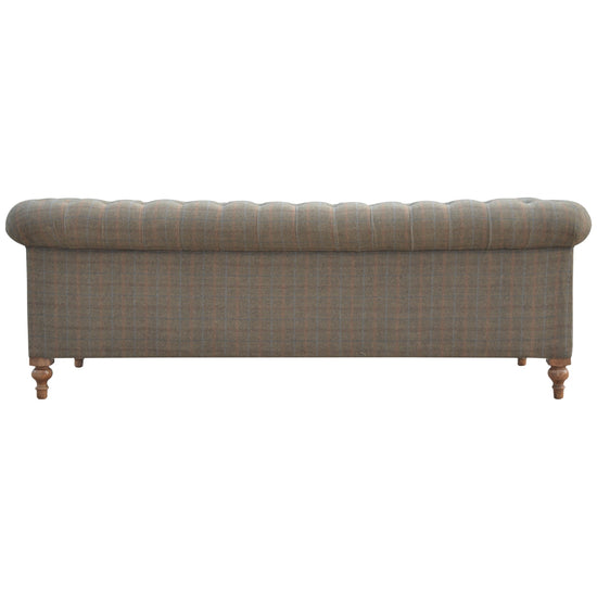 Multi Tweed 3 Seat Chesterfield
