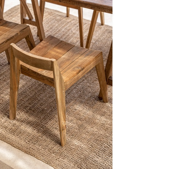 The Ydra Dining Chair - Natural - Outdoor