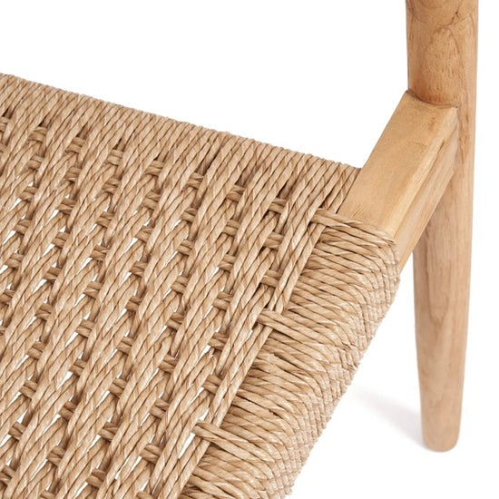 The Amaya Dining Chair - Natural - Outdoor